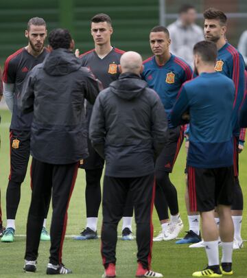 De Gea, Kepa, Rodrigo and Piqué.