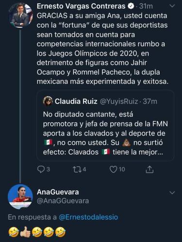 La 'guerra' de tweets que desató D'Alessio, Claudia Ruíz y Guevara