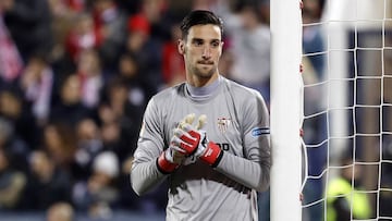 Sergio RIco, portero del Sevilla.