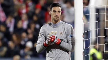 Sergio RIco, portero del Sevilla. 