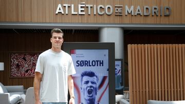 Sorloth, nuevo jugador del Atlético.