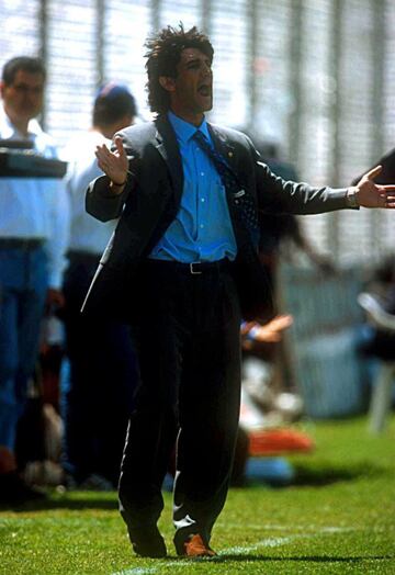 José Mari Bakero: Toda su carrera commo futbolista la hizo en su natal España, aunque no fue sino en México donde comenzó como técnico. Tras dirigir al Puebla en 1999, regresó a Europa para dirigir al Málaga B y posteriormente a la Real Sociedad.