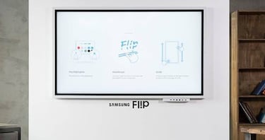 Flip 2, la nueva pizarra digital de Samsung: adiós tizas
