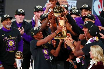 Las mejores imágenes de la victoria de los Lakers