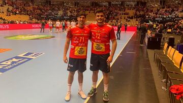 Derrota de los Hispanos ante
los daneses con doble debut