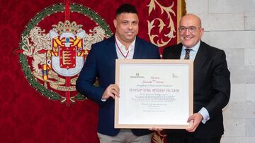 Ronaldo promete "no decepcionar" como embajador de la provincia vallisoletana