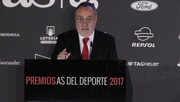 Alfredo Relaño: "España se ha abrazado al deporte y ha alcanzado éxitos supremos"