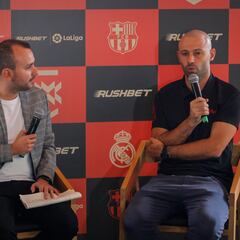 Así fue la visita de Mascherano a Bogotá para el clásico español