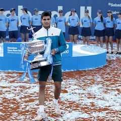 Alcaraz consigue su primer Godó con 18 años