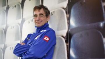 Fernando Vázquez durante una entrevista el 12 de marzo.