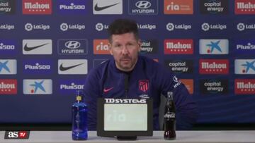 Simeone no se muerde la lengua para calificar lo del Madrid al PSG... pese a quien pese