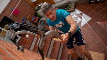 El duro entrenamiento de Carlos Soria a los 82 años