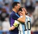 Scaloni, sobre Messi: “Él lleva en el ADN ganar y eso te pone las cosas muy fáciles”