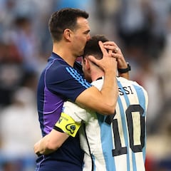 Scaloni, sobre Messi: “Él lleva en el ADN ganar y eso te pone las cosas muy fáciles”