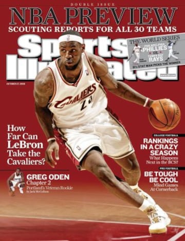 La historia de LeBron James a través de 26 portadas de Sports Illustrated