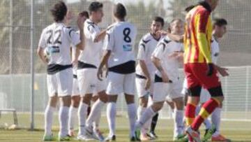 Victoria ante el Dudelange del equipo AFE.