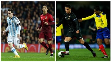 El mal rendimiento de Cristiano y Portugal ante sudamericanos