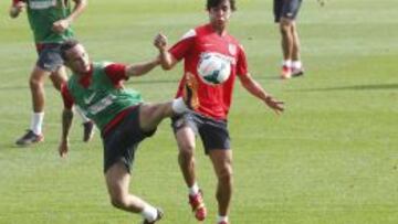 03/10/13 ENTRENAMIENTO ATLETICO DE MADRID OLIVER