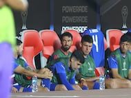 Futbol, Universidad de Chile vs Palestino.
Copa Sudamericana 2026.
El jugador de Universidad de Chile Juan Martin Lucero es fotografiado durante el partido de primera ronda de Copa Sudamericana contra Palestino disputado en el estadio Nacional de Santiago, Chile.
04/03/2026
Jonnathan Oyarzun/Photosport
Football, Universidad de Chile vs Palestino.
2026 Copa Sudamericana Championship.
Universidad de Chile’s player Juan Martin Lucero is pictured during a first round match of Copa Sudamericana against Palestino at the Nacional stadium in Santiago, Chile.
04/03/2026
Jonnathan Oyarzun/Photosport
