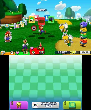 Captura de pantalla - Mario & Luigi: Paper Jam Bros. (3DS)