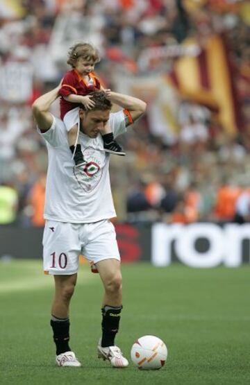 Totti, de la Roma.