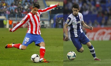 Vistió la camiseta del Atleti la temporada 2011-12 y en el Espanyol la temporada 2013-14.