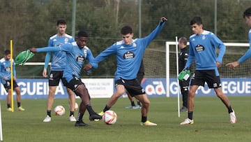 Entrenamiento Deportivo de La Coru&ntilde;a. Trilli,  Camargo,  jaime, Villares