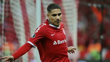 Soccer Football - Copa Libertadores - Round of 16 - Second Leg - Internacional v Nacional - Beira Rio Stadium, Porto Alegre, Brazil - July 31, 2019   Internacional&#039;s Paolo Guerrero celebrates scoring their second goal   REUTERS/Diego Vara