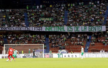 Las mejores fotografías del empate entre Nacional y Cortuluá en el Atanasio Girardot por la primera jornada de la Liga BetPlay II-2022.