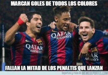 Los memes más divertidos del gol 300 de Messi en el Sporting-Barcelona