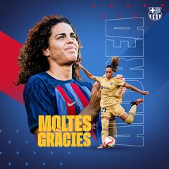 Andrea Falcón deja el Barça