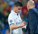 Zidane apuesta por James