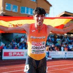 Abel Jordán se cuelga el bronce en los 100 metros en los Europeos sub-23