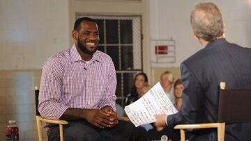 LeBron James durante The Decision.