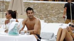 Álvaro Negredo: relax en Ibiza antes de ser jugador del Atlético