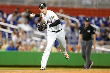 El tercera base de los Marlins generó 68 puntos. En la actual campaña ya tiene un cantidad cercana a los 300 turnos al bat.