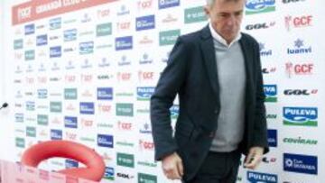 El entrenador del Granada CF, Lucas Alcaraz. EFE/Jes&uacute;s Ochando Chaves