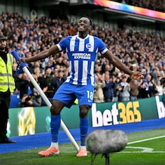 Welbeck anula el golazo de Woltemade