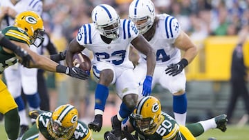 Los Colts ganan un emocionante partido en Green Bay