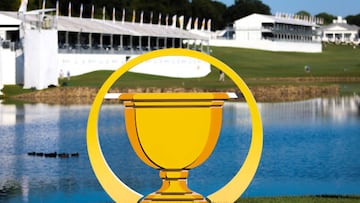 The pairings and tee times for the first round (foursomes) at the 2022 Presidents Cup