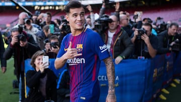 Philippe Coutinho signs for FC Barcelona