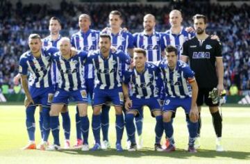 Alavés starting XI