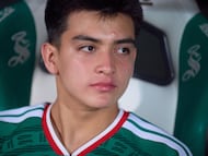 Gilberto Mora of Mexico during 2025 International Friendly match between Mexico (Mexican National team) and Uruguay at TSM Corona Stadium, on November 15, 2025 in Torreon, Coahuila, Mexico.