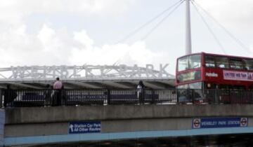 Wembley Park cuando terminaron las obras en 2007.