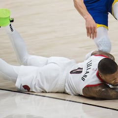 Lillard está jugando la final con una lesión en las costillas