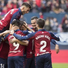 1x1 de Osasuna: nadie puede con El Sadar