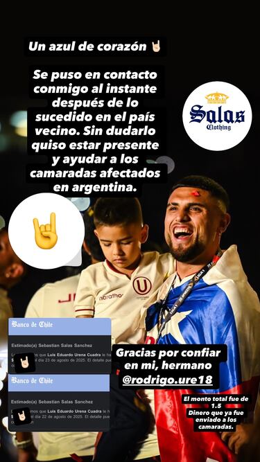 “Él es loco por la U... El día de los incidentes estaba desvelado, no podía dormir por lo que pasó”