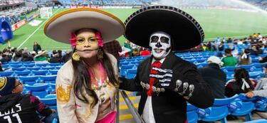 Un público muy particular apoyó a México