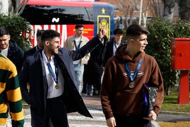 Adolfo y el MVP de la final, Antonio Pérez.