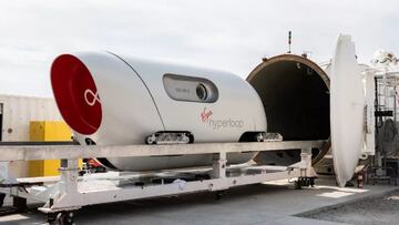 El HyperLoop de Virgin hace las primeras pruebas con pasajeros